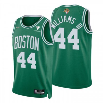Boston Celtics #44 Robert Williams III Green Nike Men's 2022 NBA Finals 75th Anniversary Diamond Icon Edition Swingman Jersey Men's